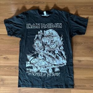 Iron Maiden The Number of The Beast Graphic T-Shirt